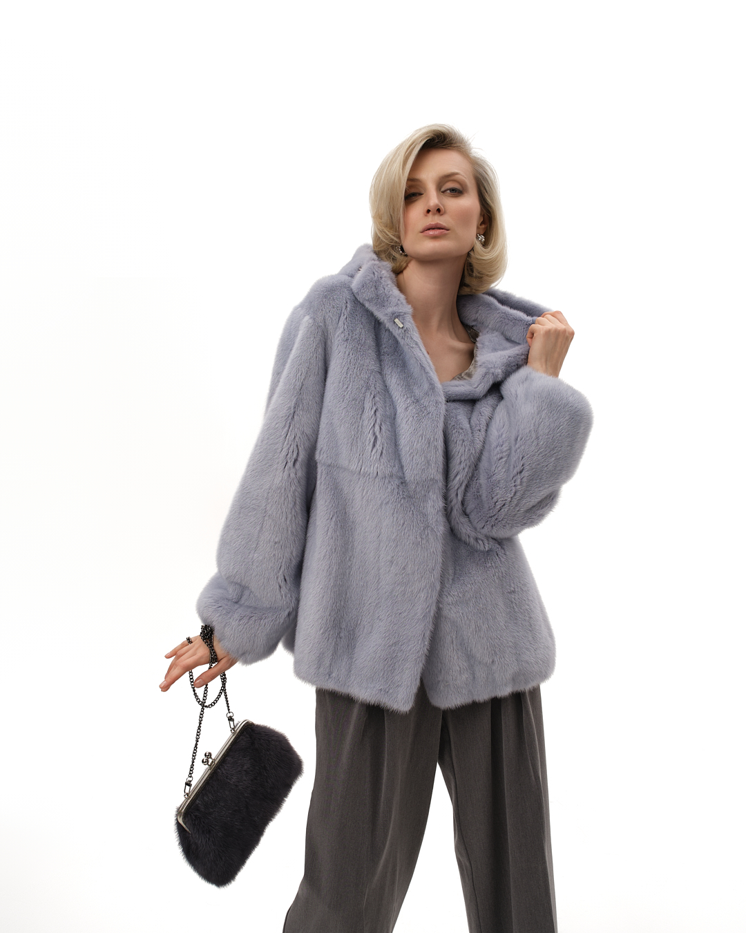 куртка из меха норки