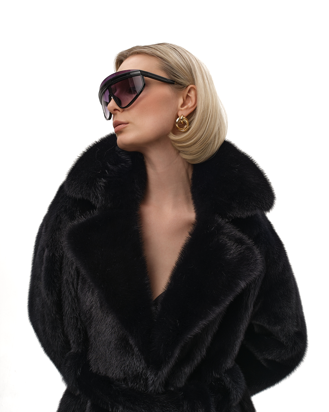 куртка из меха норки