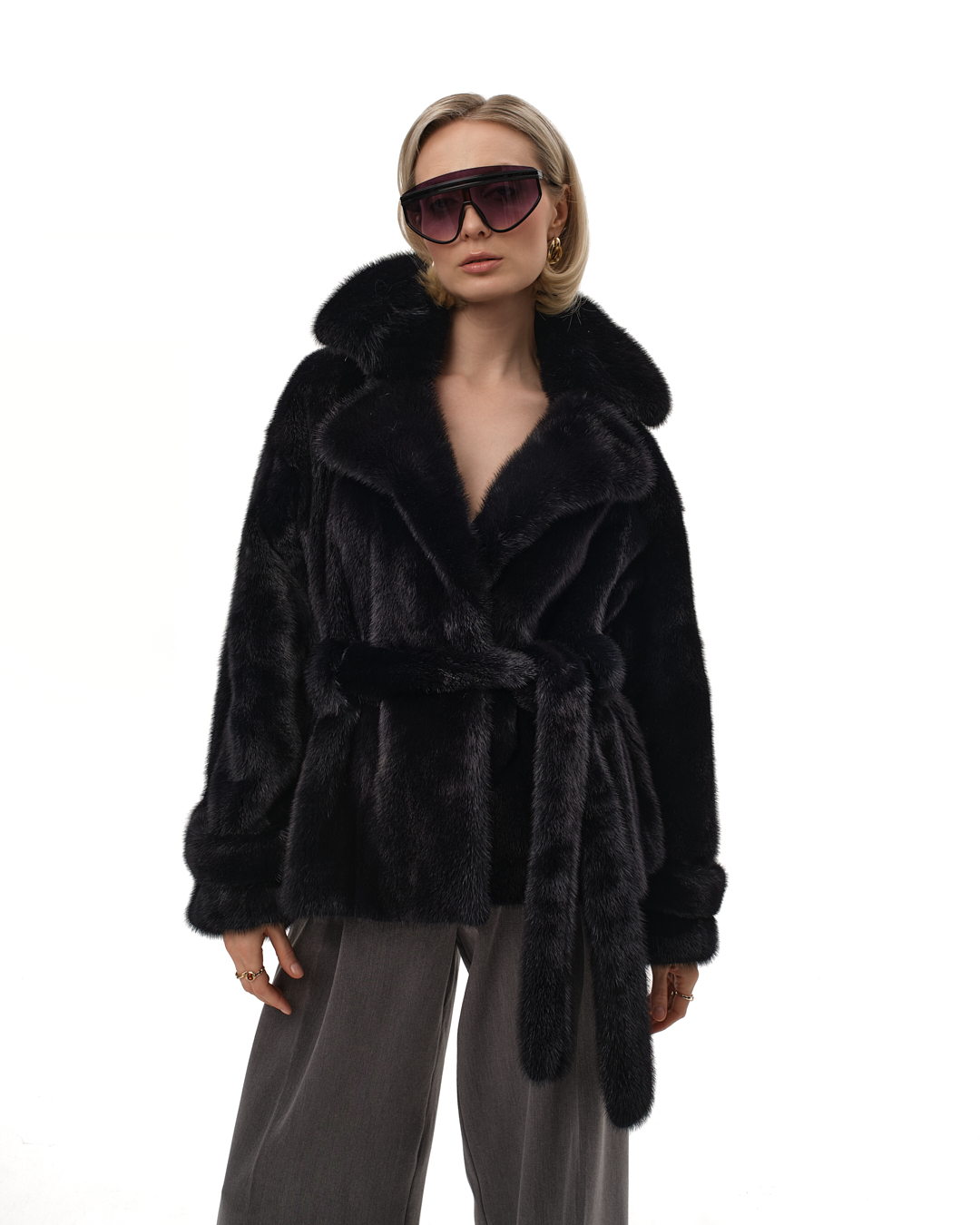 куртка из меха норки