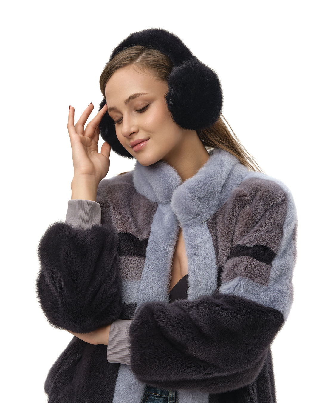 куртка из меха норки