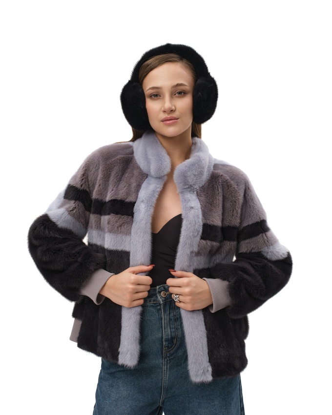 куртка из меха норки