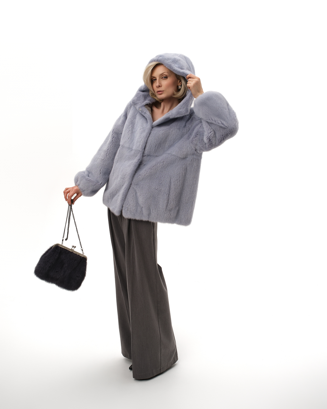 куртка из меха норки