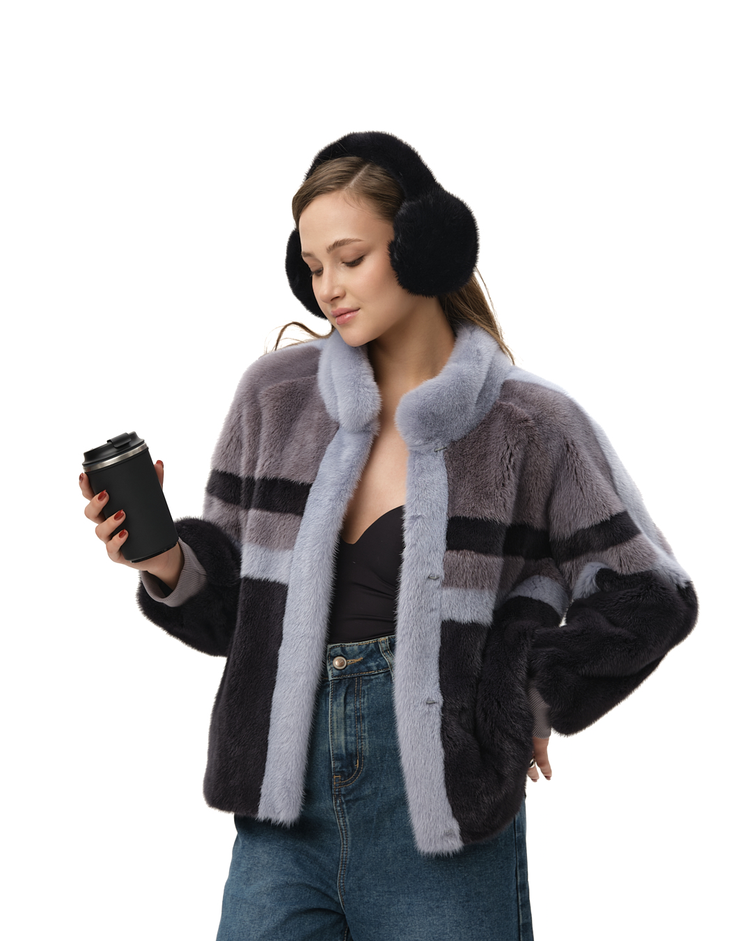 куртка из меха норки