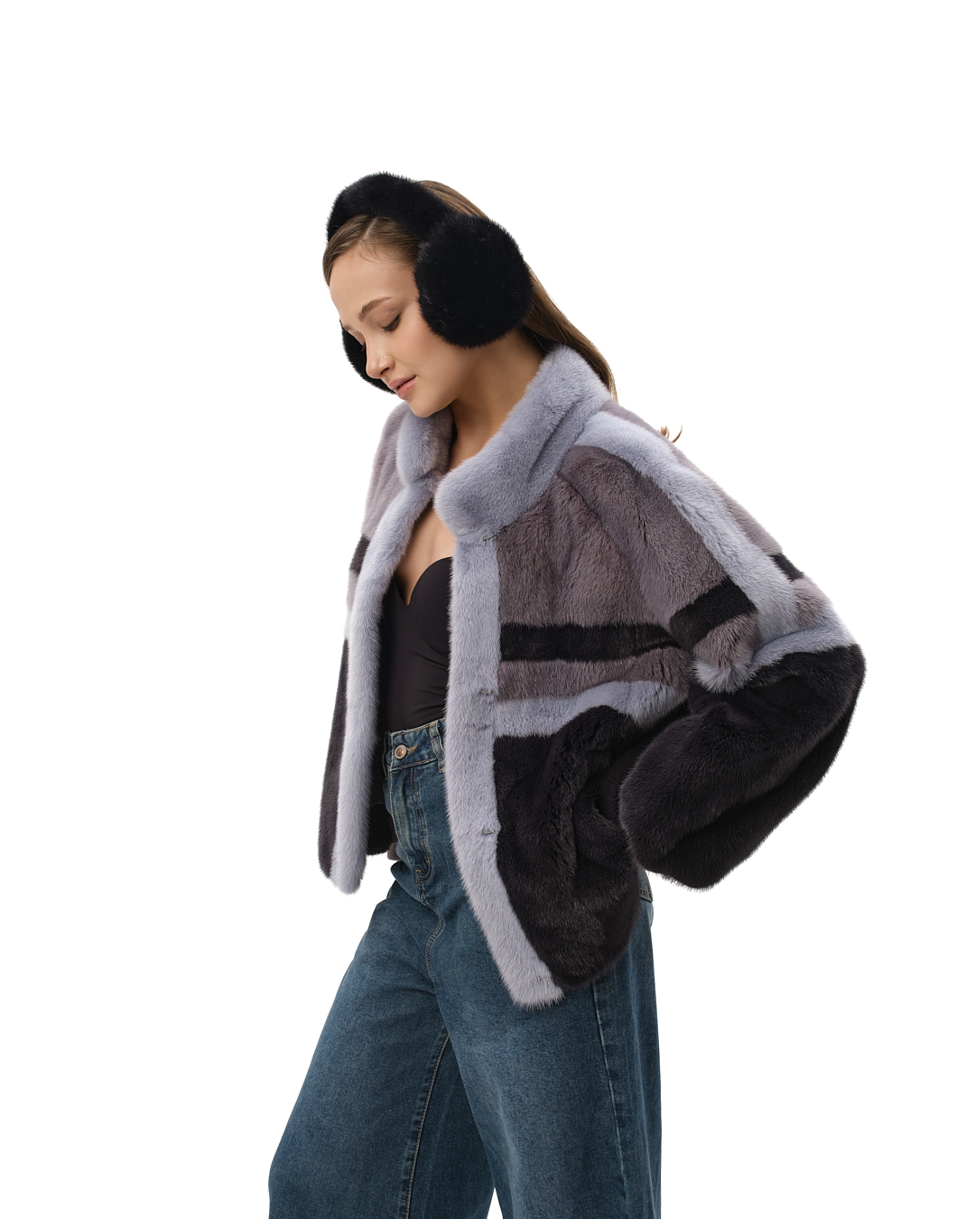 куртка из меха норки