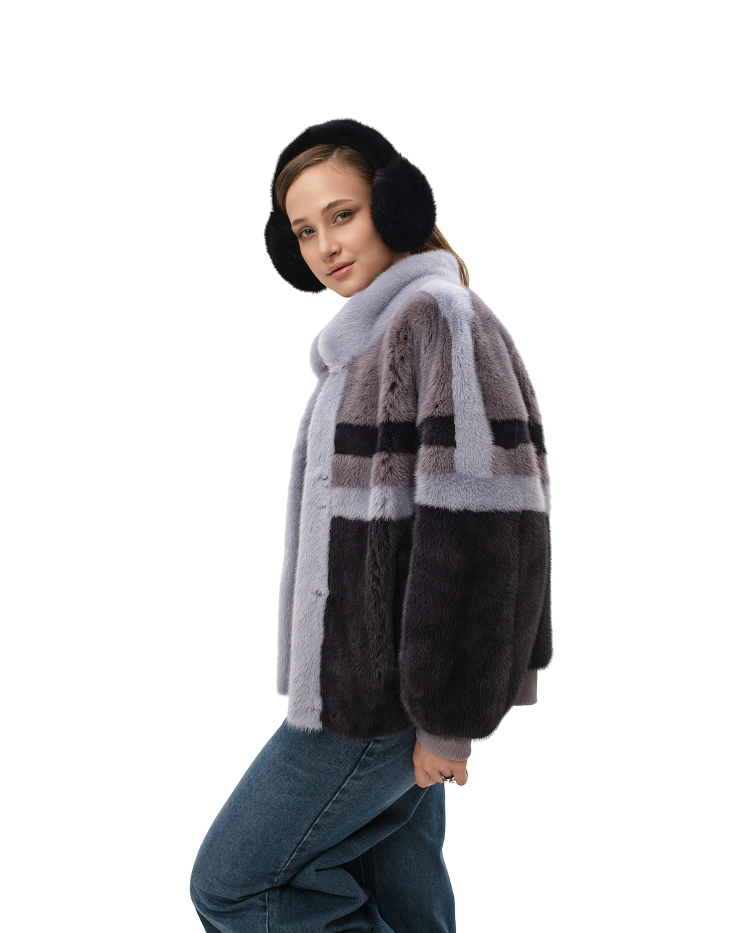 куртка из меха норки