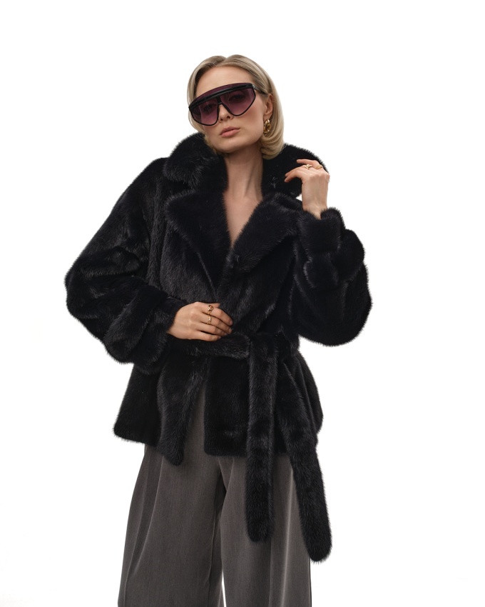 куртка из меха норки