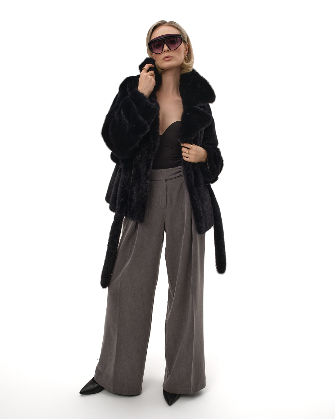 куртка из меха норки