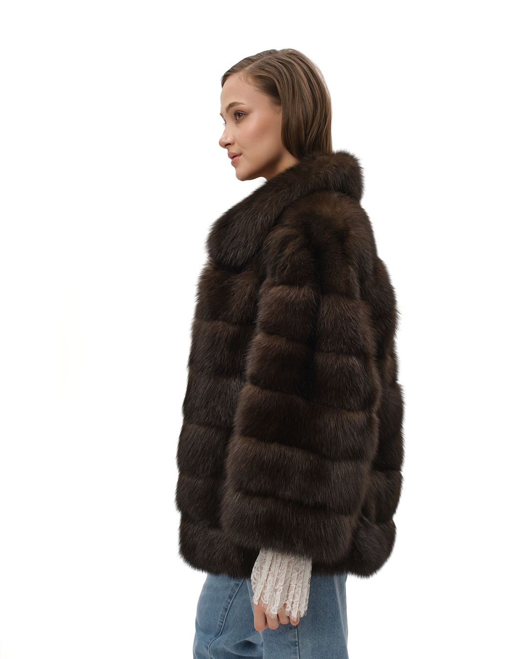 куртка из меха соболя