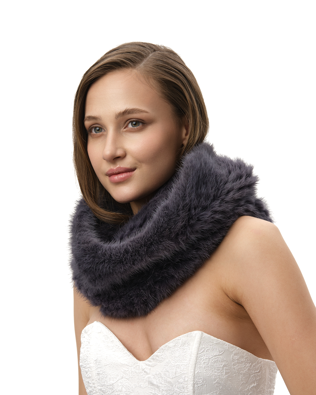 снуд из меха норки