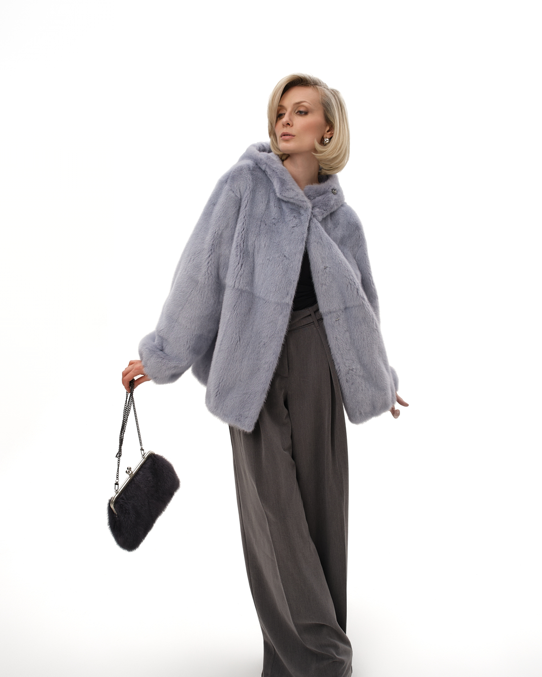 куртка из меха норки