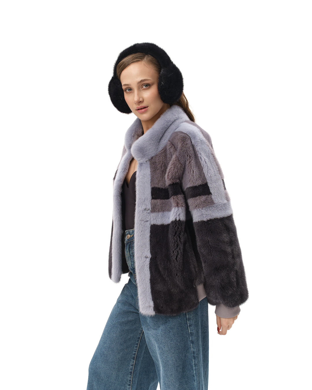 куртка из меха норки