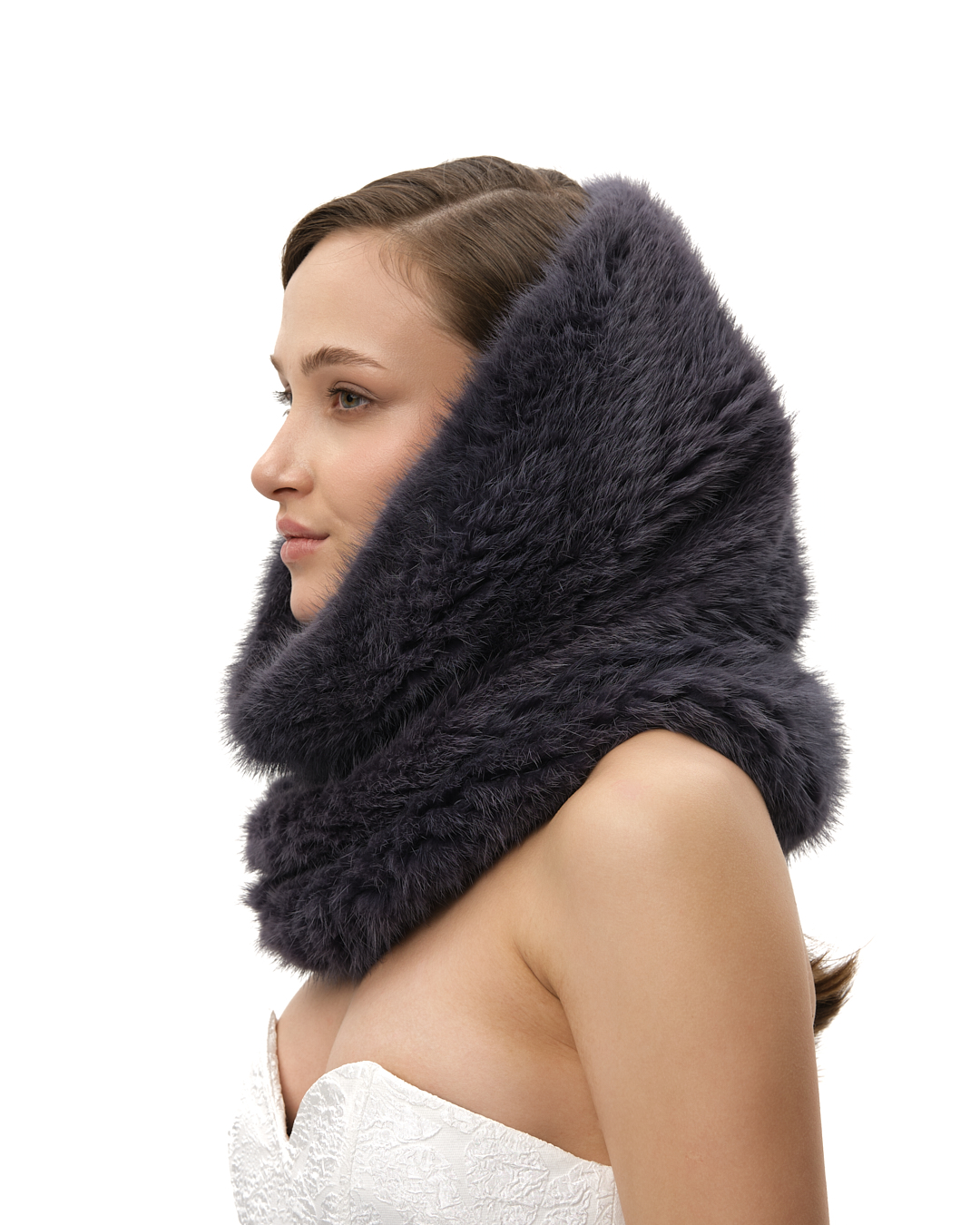 снуд из меха норки