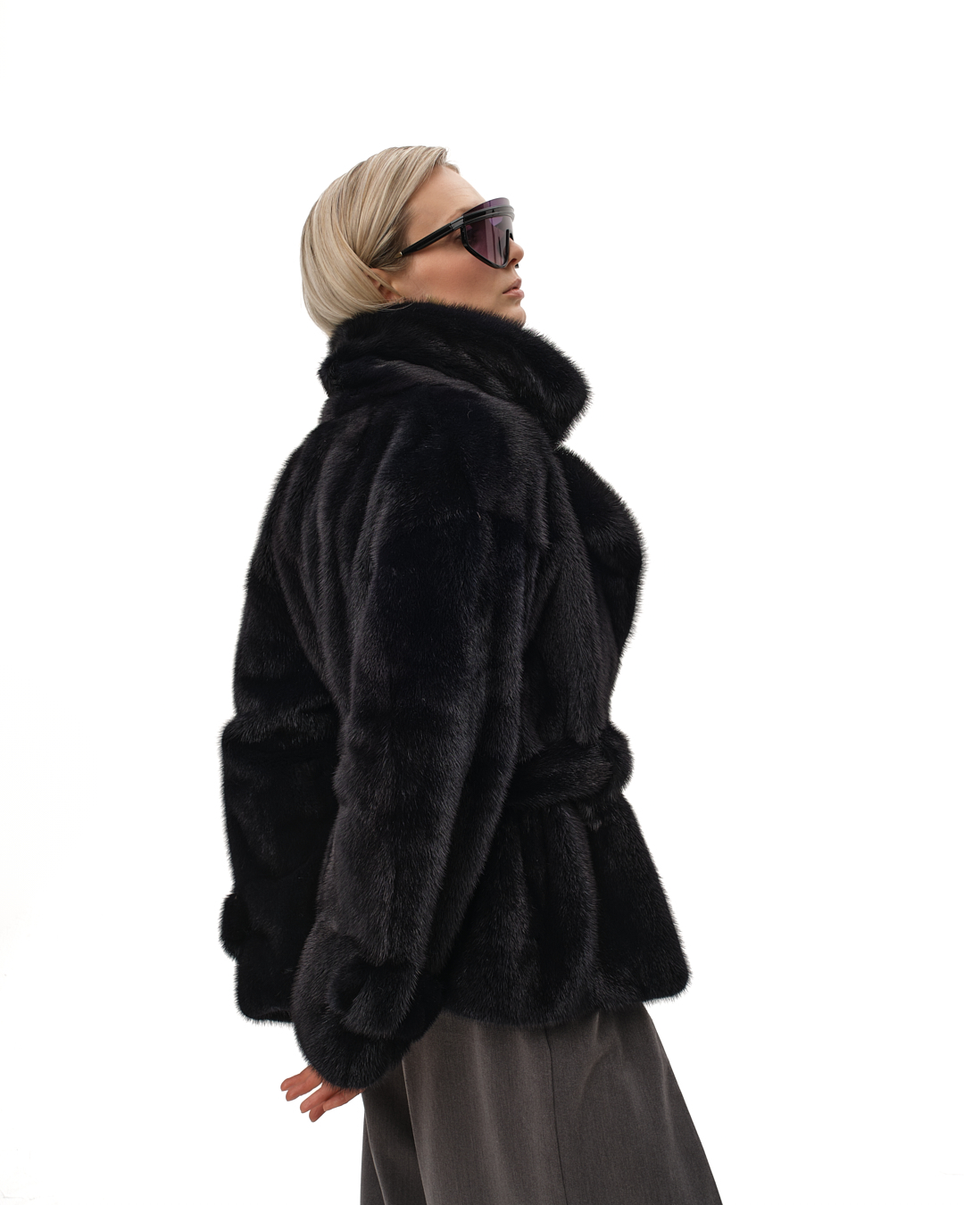 куртка из меха норки