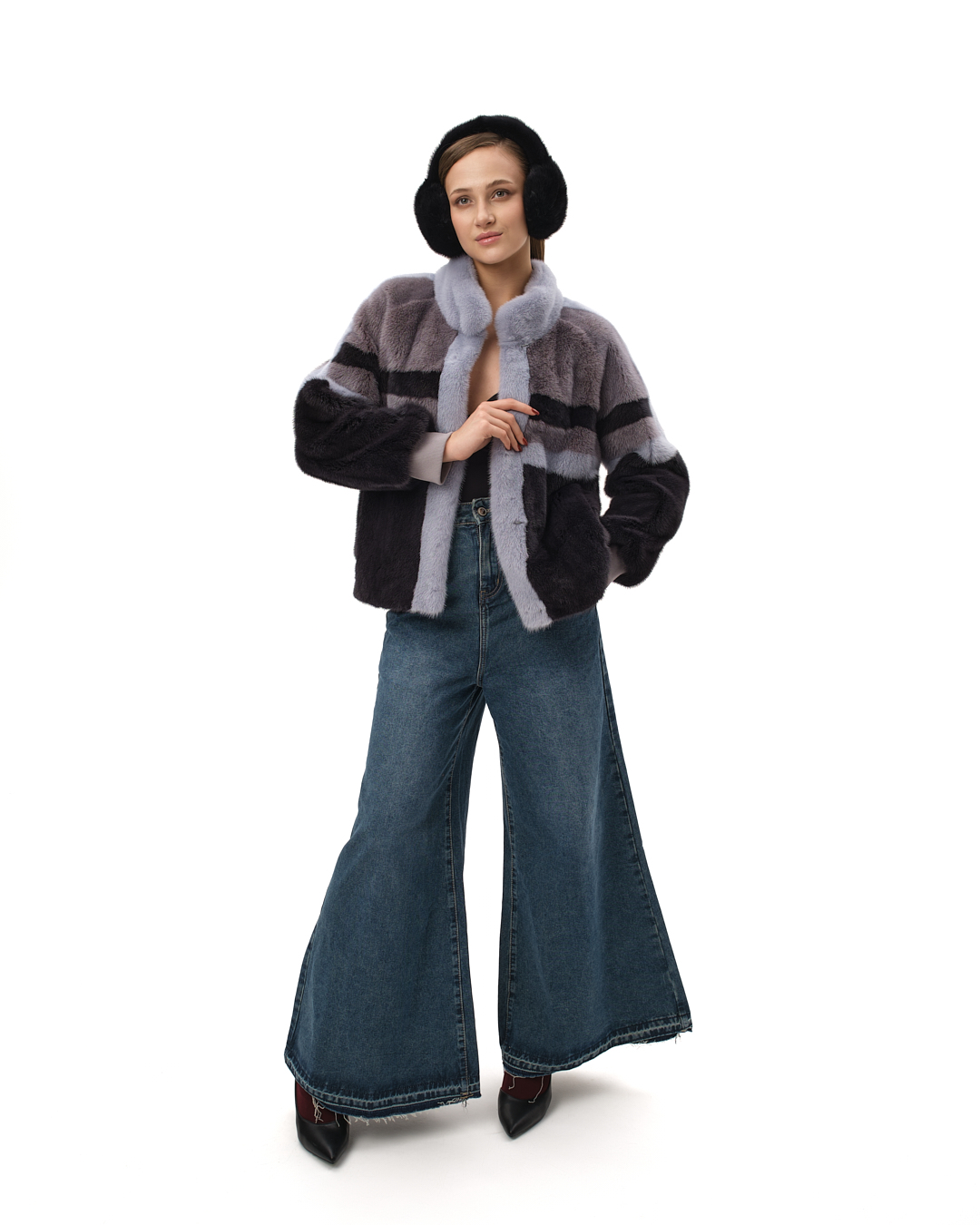 куртка из меха норки