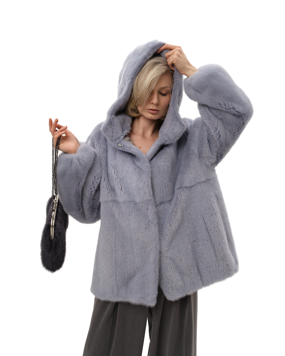 куртка из меха норки