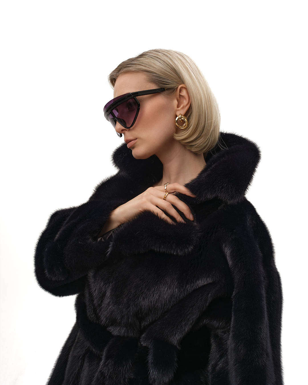 куртка из меха норки