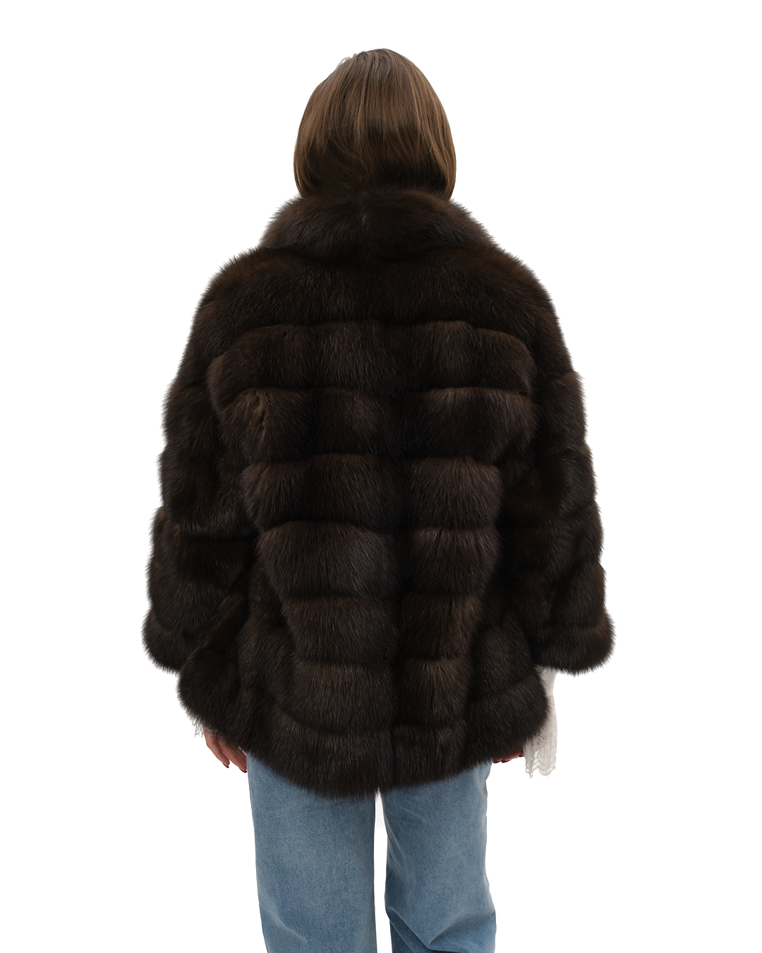 куртка из меха соболя